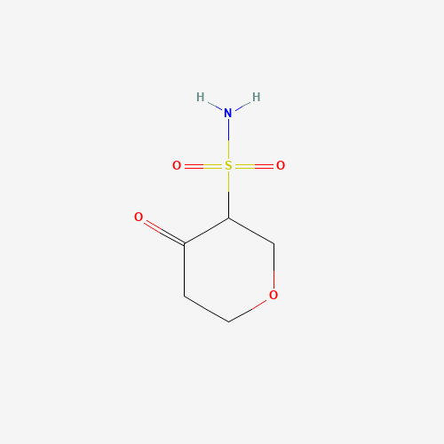 4-oxooxane-3-sulfonamide (CAS: 1398606-42-2) - Chemical Structure and Molecular Formula 