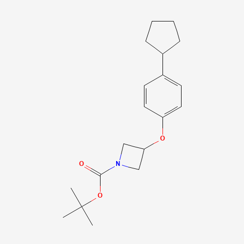 tert-butyl 3-(4-cyclopentylphenoxy)azetidine-1-carboxylate (CAS: 1332300-90-9) - Related Chemical Product