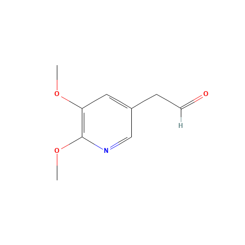 2-(5,6-dimethoxypyridin-3-yl)acetaldehyde (CAS: 1300587-76-1) - Related Chemical Product