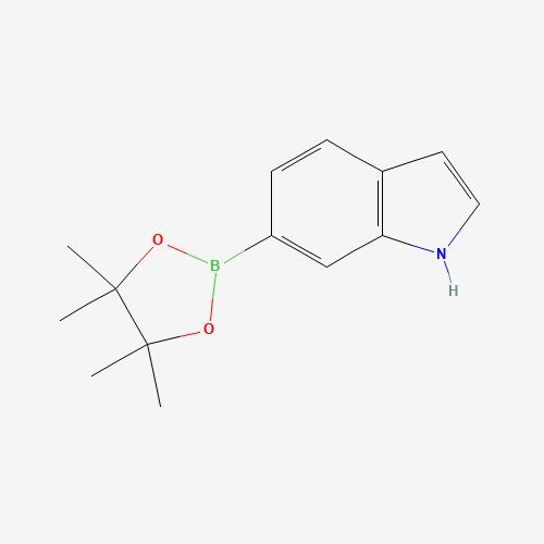 6-(4,4,5,5-tetramethyl-1,3,2-dioxaborolan-2-yl)-1H-indole (CAS: 642494-36-8) - Related Chemical Product