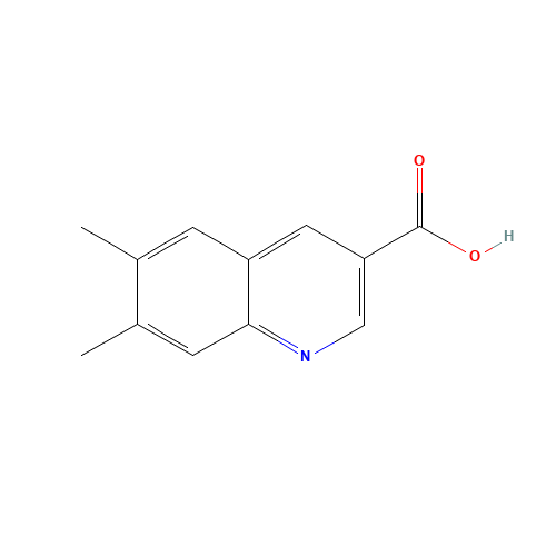 6,7-dimethylquinoline-3-carboxylic acid (CAS: 948294-50-6) - Related Chemical Product