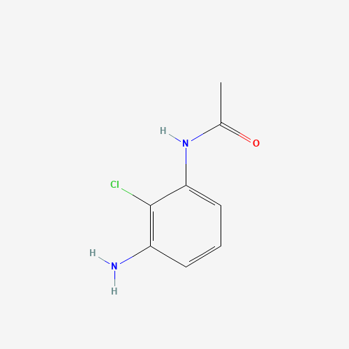 N-(3-amino-2-chlorophenyl)acetamide (CAS: 32114-61-7) - Chemical Structure and Molecular Formula 