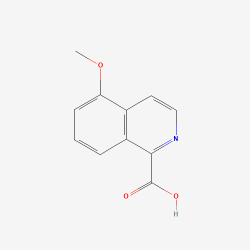 5-methoxyisoquinoline-1-carboxylic acid (CAS: 99972-53-9) - Chemical Structure and Molecular Formula 