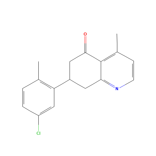 7-(5-chloro-2-methylphenyl)-4-methyl-7,8-dihydro-6H-quinolin-5-one (CAS: 239132-03-7) - Related Chemical Product