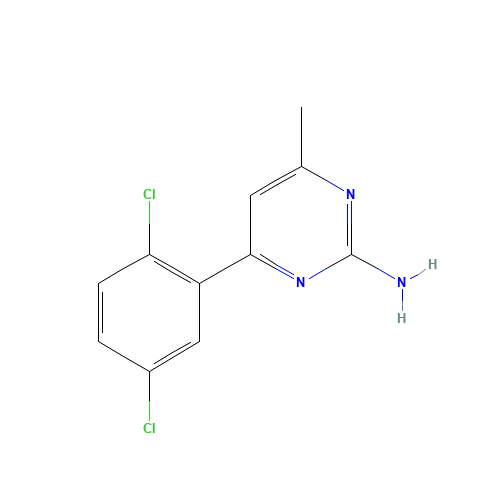4-(2,5-dichlorophenyl)-6-methylpyrimidin-2-amine (CAS: 913322-52-8) - Related Chemical Product