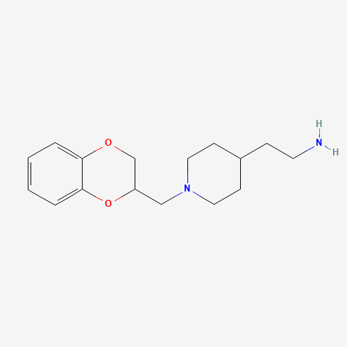 2-[1-(2,3-dihydro-1,4-benzodioxin-3-ylmethyl)piperidin-4-yl]ethanamine (CAS: 194612-31-2) - Related Chemical Product