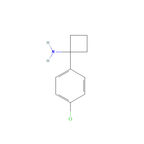 1-(4-chlorophenyl)cyclobutan-1-amine (CAS: 75095-80-6) - Related Chemical Product