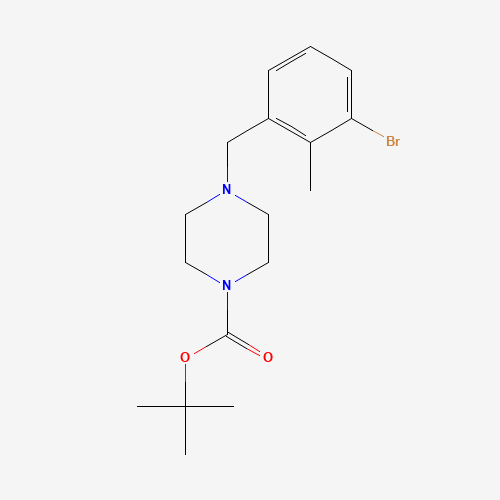 tert-butyl 4-[(3-bromo-2-methylphenyl)methyl]piperazine-1-carboxylate (CAS: 1460033-01-5) - Related Chemical Product