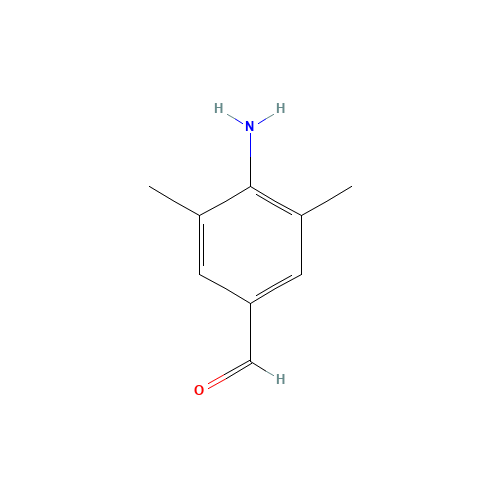 4-amino-3,5-dimethylbenzaldehyde (CAS: 56066-83-2) - Chemical Structure and Molecular Formula 