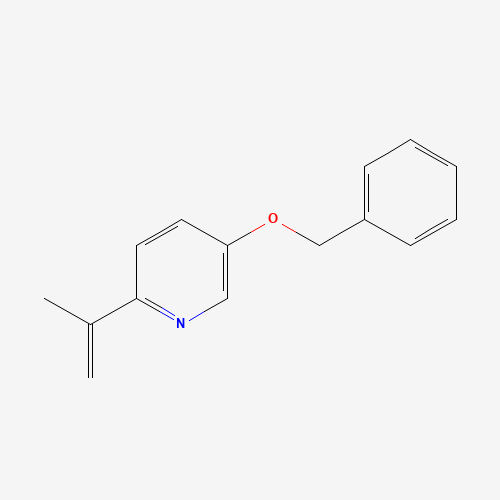5-phenylmethoxy-2-prop-1-en-2-ylpyridine (CAS: 1196074-40-4) - Related Chemical Product