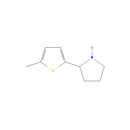 2-(5-methylthiophen-2-yl)pyrrolidine (CAS: 524674-41-7) - Related Chemical Product