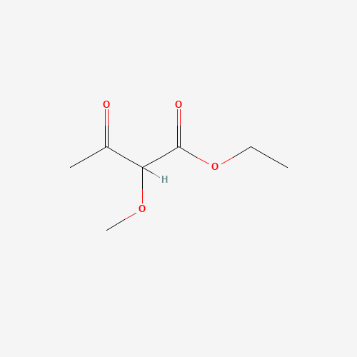 ethyl 2-methoxy-3-oxobutanoate (CAS: 129400-09-5) - Chemical Structure and Molecular Formula 