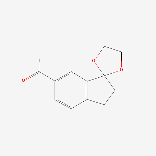 spiro[1,2-dihydroindene-3,2'-1,3-dioxolane]-5-carbaldehyde (CAS: 954238-34-7) - Related Chemical Product