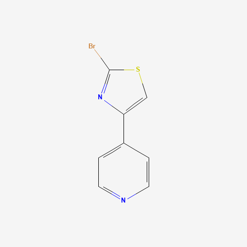 2-bromo-4-pyridin-4-yl-1,3-thiazole (CAS: 886371-01-3) - Related Chemical Product