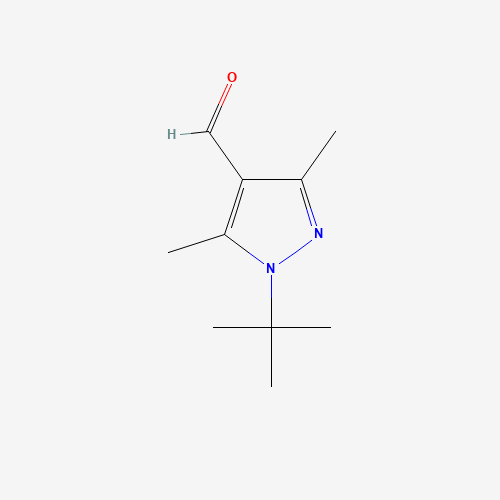 1-tert-butyl-3,5-dimethylpyrazole-4-carbaldehyde (CAS: 647824-51-9) - Related Chemical Product