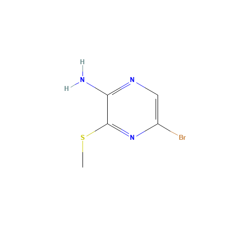 5-bromo-3-methylsulfanylpyrazin-2-amine (CAS: 87444-38-0) - Related Chemical Product