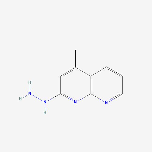 (4-methyl-1,8-naphthyridin-2-yl)hydrazine (CAS: 937677-85-5) - Related Chemical Product