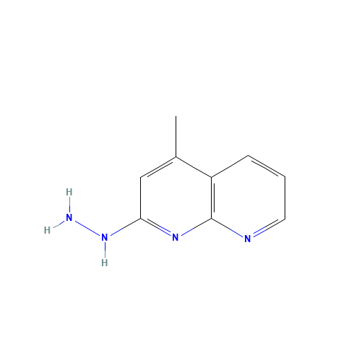 (4-methyl-1,8-naphthyridin-2-yl)hydrazine (CAS: 937677-85-5) - Related Chemical Product