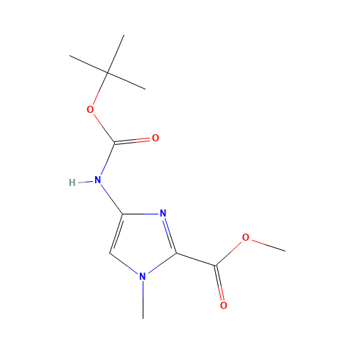 methyl 1-methyl-4-[(2-methylpropan-2-yl)oxycarbonylamino]imidazole-2-carboxylate (CAS: 500701-36-0) - Related Chemical Product