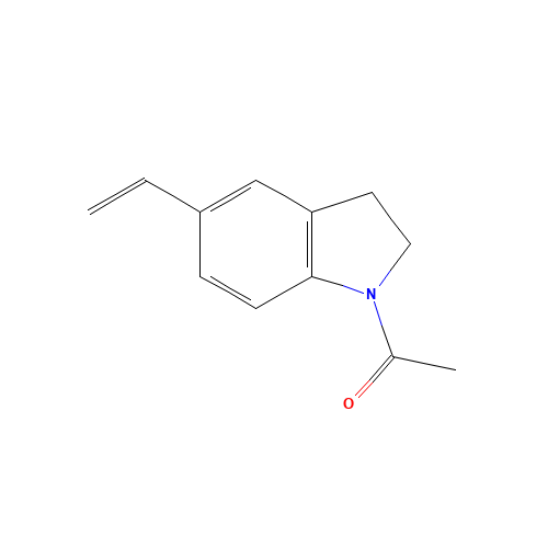 1-(5-ethenyl-2,3-dihydroindol-1-yl)ethanone (CAS: 136081-56-6) - Related Chemical Product