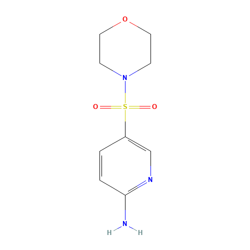 5-morpholin-4-ylsulfonylpyridin-2-amine (CAS: 627840-82-8) - Related Chemical Product