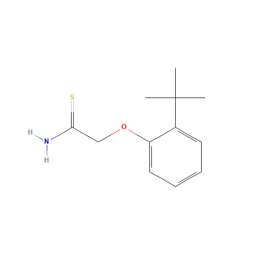 2-(2-tert-butylphenoxy)ethanethioamide (CAS: 927982-63-6) - Related Chemical Product