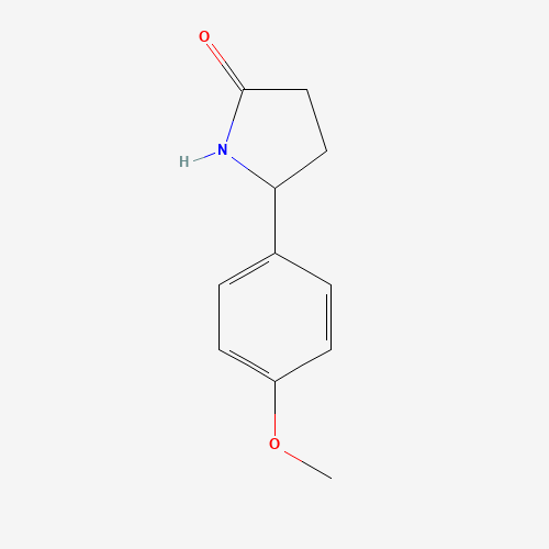 5-(4-methoxyphenyl)pyrrolidin-2-one (CAS: 128100-35-6) - Related Chemical Product