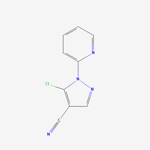 5-chloro-1-pyridin-2-ylpyrazole-4-carbonitrile (CAS: 104771-35-9) - Related Chemical Product