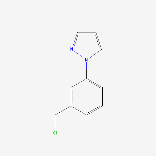 1-[3-(chloromethyl)phenyl]pyrazole (CAS: 1015939-93-1) - Related Chemical Product