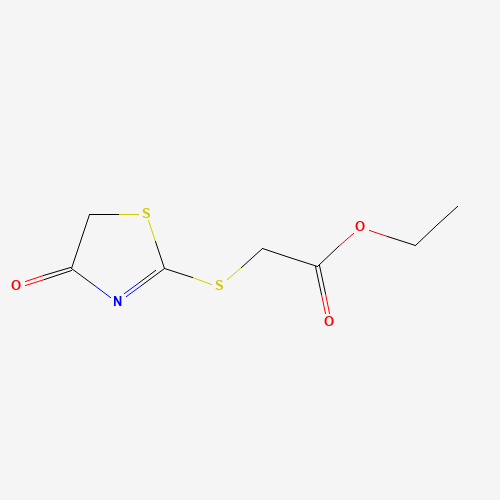 ethyl 2-[(4-oxo-1,3-thiazol-2-yl)sulfanyl]acetate (CAS: 51126-34-2) - Related Chemical Product