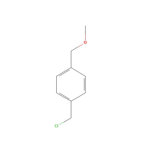 1-(chloromethyl)-4-(methoxymethyl)benzene (CAS: 52889-83-5) - Chemical Structure and Molecular Formula 