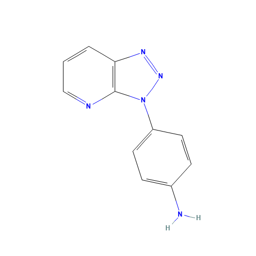 4-(triazolo[4,5-b]pyridin-3-yl)aniline (CAS: 62052-08-8) - Related Chemical Product