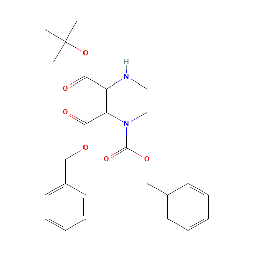 1-O,2-O-dibenzyl 3-O-tert-butyl piperazine-1,2,3-tricarboxylate (CAS: 816454-25-8) - Related Chemical Product