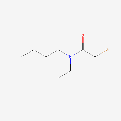 2-bromo-N-butyl-N-ethylacetamide (CAS: 695208-85-6) - Chemical Structure and Molecular Formula 