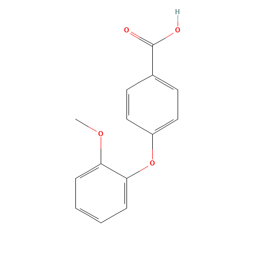 4-(2-methoxyphenoxy)benzoic acid (CAS: 103203-54-9) - Related Chemical Product