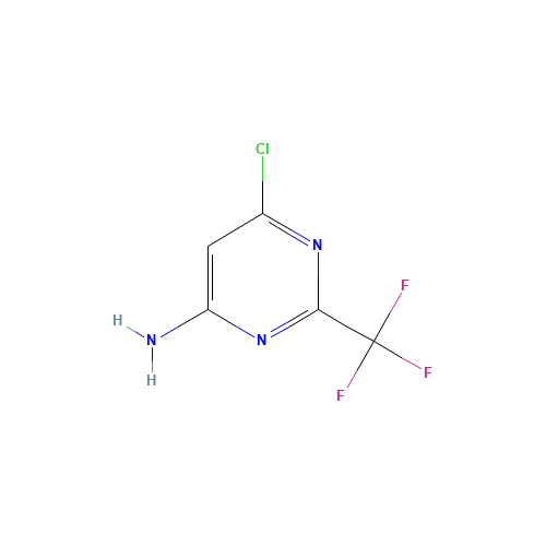 6-chloro-2-(trifluoromethyl)pyrimidin-4-amine (CAS: 1480-66-6) - Related Chemical Product