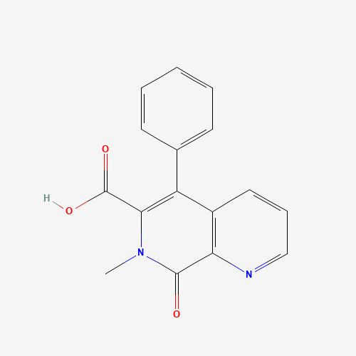7-methyl-8-oxo-5-phenyl-1,7-naphthyridine-6-carboxylic acid (CAS: 168542-35-6) - Related Chemical Product