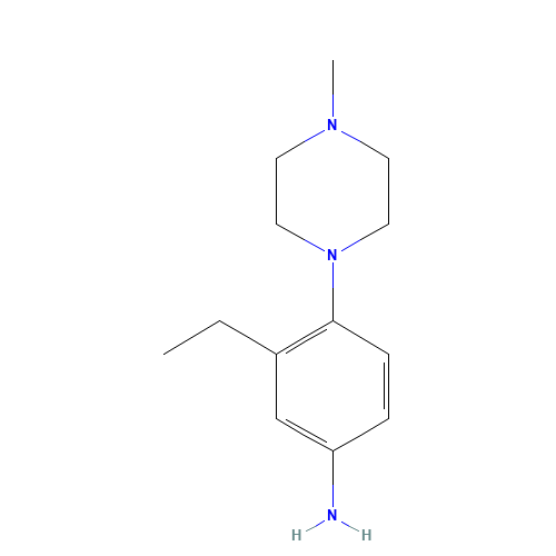 3-ethyl-4-(4-methylpiperazin-1-yl)aniline (CAS: 1395028-50-8) - Related Chemical Product