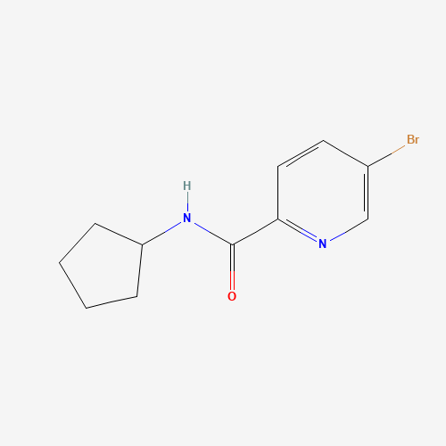 5-bromo-N-cyclopentylpyridine-2-carboxamide (CAS: 845305-91-1) - Related Chemical Product
