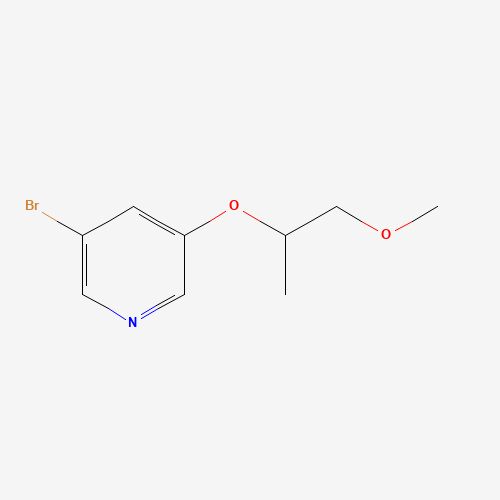 3-bromo-5-(1-methoxypropan-2-yloxy)pyridine (CAS: 1339329-74-6) - Related Chemical Product