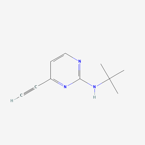 N-tert-butyl-4-ethynylpyrimidin-2-amine (CAS: 876521-32-3) - Related Chemical Product