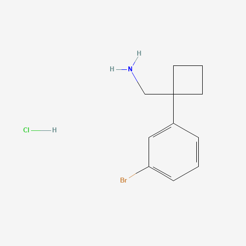 [1-(3-bromophenyl)cyclobutyl]methanamine;hydrochloride (CAS: 915402-09-4) - Related Chemical Product