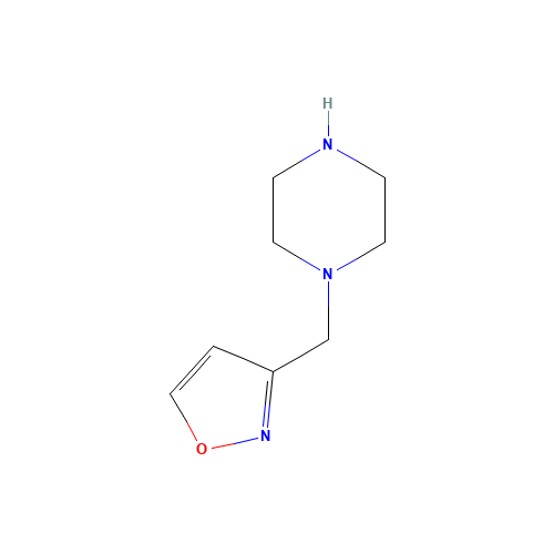 3-(piperazin-1-ylmethyl)-1,2-oxazole (CAS: 885952-54-5) - Related Chemical Product
