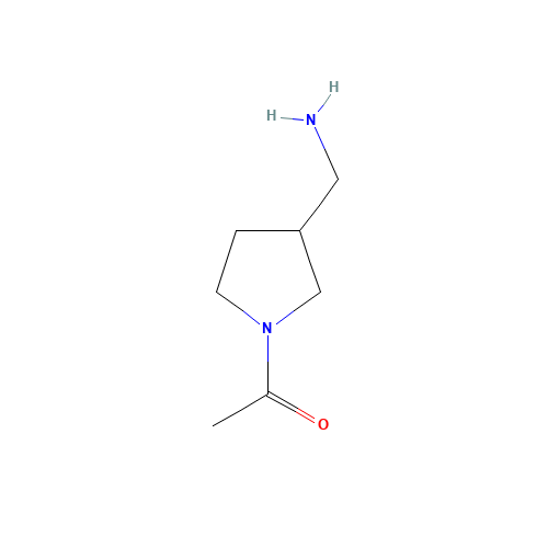 1-[3-(aminomethyl)pyrrolidin-1-yl]ethanone (CAS: 1251055-48-7) - Related Chemical Product