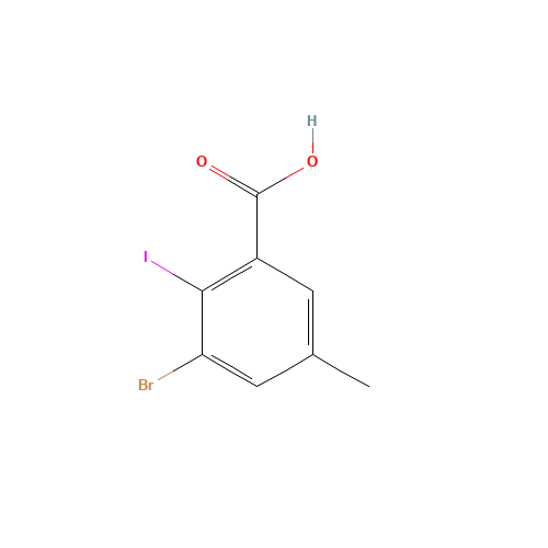 3-bromo-2-iodo-5-methylbenzoic acid (CAS: 750585-99-0) - Related Chemical Product