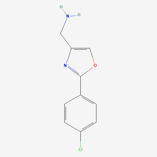 [2-(4-chlorophenyl)-1,3-oxazol-4-yl]methanamine (CAS: 524070-34-6) - Related Chemical Product