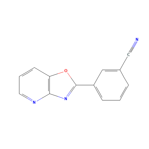 3-([1,3]oxazolo[4,5-b]pyridin-2-yl)benzonitrile (CAS: 52334-91-5) - Related Chemical Product