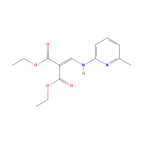 diethyl 2-[[(6-methylpyridin-2-yl)amino]methylidene]propanedioate (CAS: 13250-95-8) - Related Chemical Product