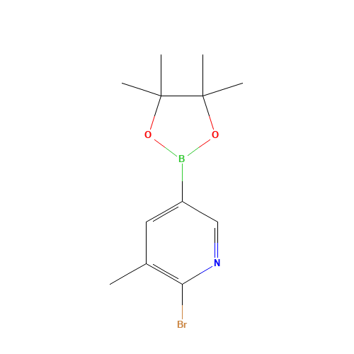 2-bromo-3-methyl-5-(4,4,5,5-tetramethyl-1,3,2-dioxaborolan-2-yl)pyridine (CAS: 1256360-64-1) - Related Chemical Product