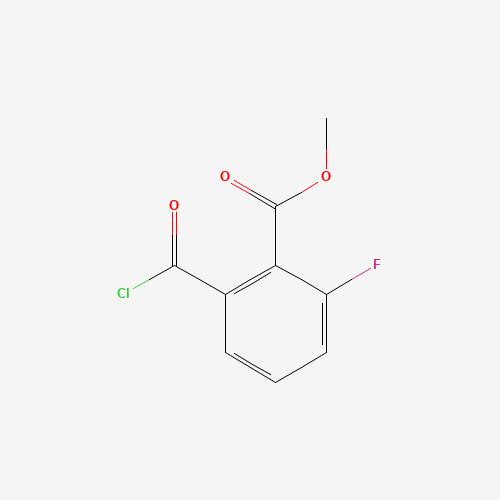 methyl 2-carbonochloridoyl-6-fluorobenzoate (CAS: 1256593-41-5) - Related Chemical Product